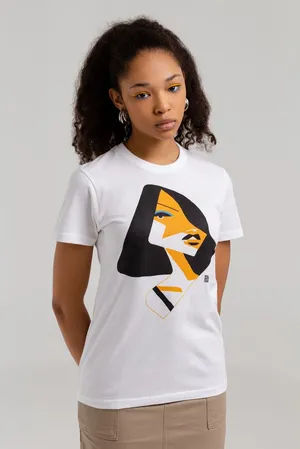 Футболка женская «Меламед. Sophie Ellis-Bextor», белая заказать онлайн со своим дизайном в РПК КБ с доставкой и скидками