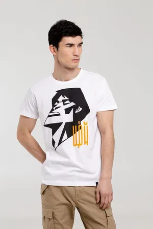 Футболка «Меламед. Виктор Цой», белая заказать онлайн со своим дизайном в РПК КБ с доставкой и скидками