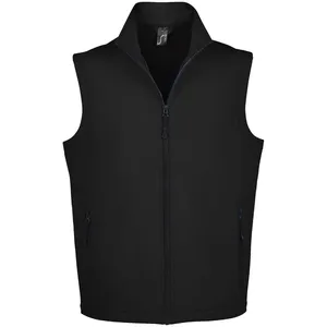 Жилет мужской Race BW Men, черный заказать онлайн со своим дизайном в РПК КБ с доставкой и скидками