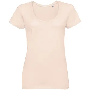 Футболка женская Metropolitan, светло-розовая заказать онлайн со своим дизайном в РПК КБ с доставкой и скидками