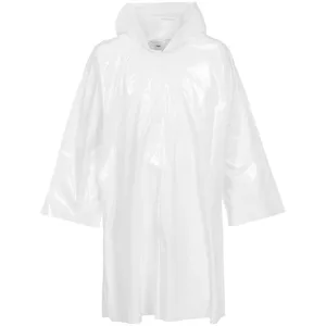 Дождевик-плащ CloudTime, белый заказать онлайн со своим дизайном в РПК КБ с доставкой и скидками