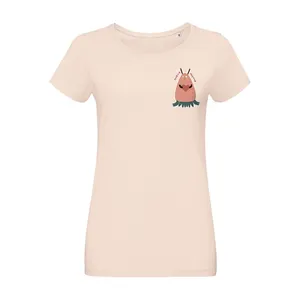Футболка женская «Любоф-моркоф II», розовая заказать онлайн со своим дизайном в РПК КБ с доставкой и скидками