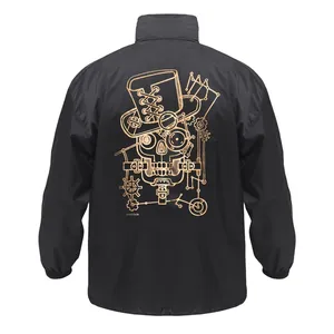 Ветровка John Steampunk, черная заказать онлайн со своим дизайном в РПК КБ с доставкой и скидками
