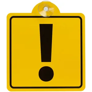 Знак автомобильный на присоске «Начинающий водитель» заказать онлайн со своим дизайном в РПК КБ с доставкой и скидками