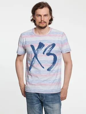 Футболка «ХЗ» двусторонняя, красная с синим заказать онлайн со своим дизайном в РПК КБ с доставкой и скидками