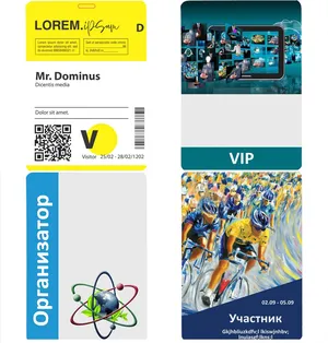 Бейдж с печатью на заказ, матовая ламинация заказать онлайн со своим дизайном в РПК КБ с доставкой и скидками