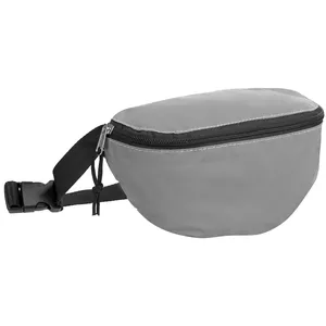 Поясная сумка Manifest из светоотражающей ткани, серая заказать онлайн со своим дизайном в РПК КБ с доставкой и скидками