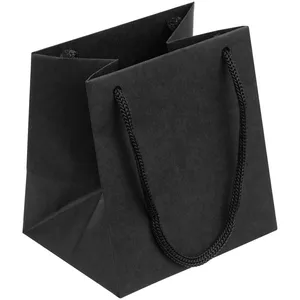 Пакет бумажный под кружку Cupfull, черный заказать онлайн со своим дизайном в РПК КБ с доставкой и скидками