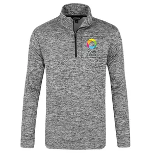 Полукомбинезон с молнией 1/4 из флиса Electric Heather заказать онлайн со своим дизайном в РПК КБ с доставкой и скидками