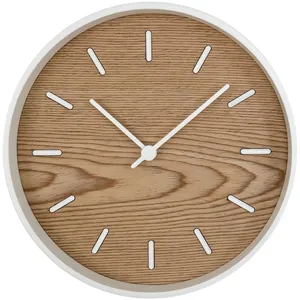 Часы настенные Kudo, беленый дуб заказать онлайн со своим дизайном в РПК КБ с доставкой и скидками