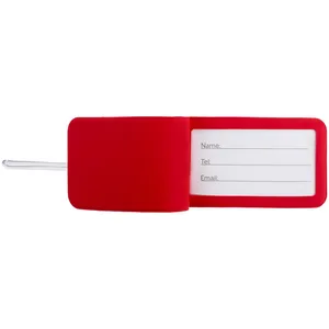 Багажная бирка Dorset, красная заказать онлайн со своим дизайном в РПК КБ с доставкой и скидками