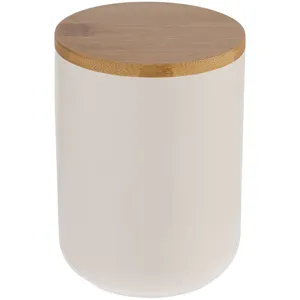 Банка для хранения Bambic с бамбуковой крышкой заказать онлайн со своим дизайном в РПК КБ с доставкой и скидками