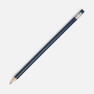 Карандаш простой Hand Friend с ластиком, синий заказать онлайн со своим дизайном в РПК КБ с доставкой и скидками