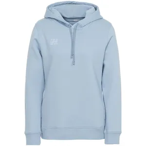 Худи с вышивкой женское Do Love, серо-голубое заказать онлайн со своим дизайном в РПК КБ с доставкой и скидками