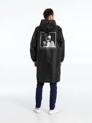 Дождевик «Леон», черный заказать онлайн со своим дизайном в РПК КБ с доставкой и скидками