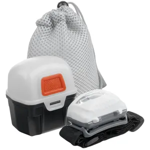 Многофункциональный светодиодный фонарь Klar, серый заказать онлайн со своим дизайном в РПК КБ с доставкой и скидками