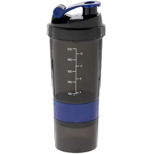 Спортивный шейкер Tonus, черно-синий заказать онлайн со своим дизайном в РПК КБ с доставкой и скидками