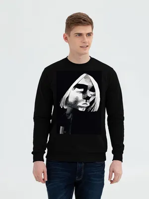 Заказать Свитшот «Меламед. Kurt Cobain», черный, размер M с доставкой и скидками