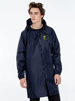 Дождевик «Бро», темно-синий заказать онлайн со своим дизайном в РПК КБ с доставкой и скидками