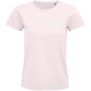Футболка женская Pioneer Women, розовая заказать онлайн со своим дизайном в РПК КБ с доставкой и скидками