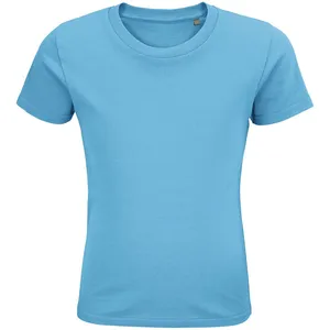 Футболка детская Pioneer Kids, бирюзовая заказать онлайн со своим дизайном в РПК КБ с доставкой и скидками