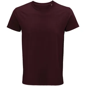 Футболка мужская Crusader Men, бордовая заказать онлайн со своим дизайном в РПК КБ с доставкой и скидками