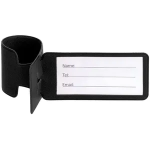 Багажная бирка Devon, черная заказать онлайн со своим дизайном в РПК КБ с доставкой и скидками