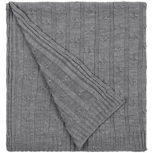 Плед Trenza, серый заказать онлайн со своим дизайном в РПК КБ с доставкой и скидками