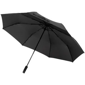 Складной зонт U.090, черный заказать онлайн со своим дизайном в РПК КБ с доставкой и скидками