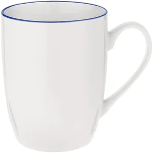 Кружка Simmy, белая с синим заказать онлайн со своим дизайном в РПК КБ с доставкой и скидками
