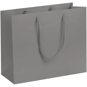 Пакет бумажный Porta S, горизонтальный, серый заказать онлайн со своим дизайном в РПК КБ с доставкой и скидками