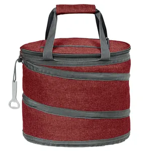 Складная термосумка Coast, бордовая заказать онлайн со своим дизайном в РПК КБ с доставкой и скидками