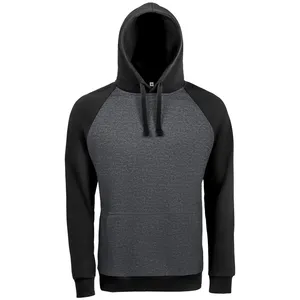 Толстовка унисекс Seattle, темный меланж с черным заказать онлайн со своим дизайном в РПК КБ с доставкой и скидками