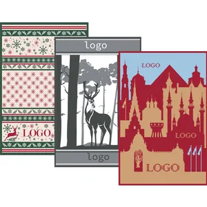 Плед на заказ Tricksy Net, 3 цвета, М, акрил заказать онлайн со своим дизайном в РПК КБ с доставкой и скидками