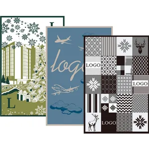 Плед на заказ Tricksy Net, 3 цвета, М, полушерсть заказать онлайн со своим дизайном в РПК КБ с доставкой и скидками