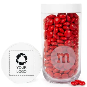 Подарочная банка с M&amp;M&#039;S® с печатной крышкой заказать онлайн со своим дизайном в РПК КБ с доставкой и скидками