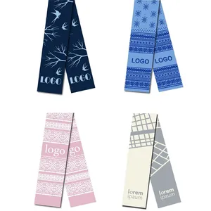 Шарф на заказ Tricksy Classic Fint, M, полушерсть заказать онлайн со своим дизайном в РПК КБ с доставкой и скидками