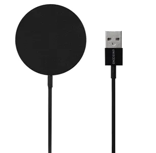 Беспроводное зарядное устройство с магнитами Magmate, черное заказать онлайн со своим дизайном в РПК КБ с доставкой и скидками