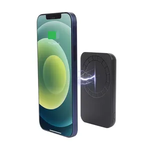 Магнитный беспроводной аккумулятор Magback 5000 мАч, черный заказать онлайн со своим дизайном в РПК КБ с доставкой и скидками