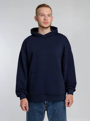 Худи оверсайз Kulonga Comfort, темно-синее заказать онлайн со своим дизайном в РПК КБ с доставкой и скидками