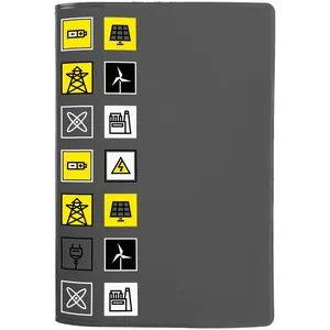 Обложка для паспорта Industry, энергетика заказать онлайн со своим дизайном в РПК КБ с доставкой и скидками