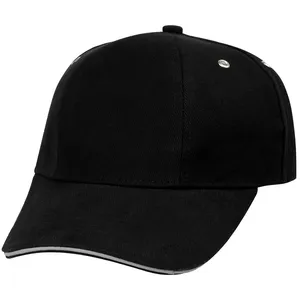 Бейсболка Hard Work Black со светоотражающим элементом заказать онлайн со своим дизайном в РПК КБ с доставкой и скидками