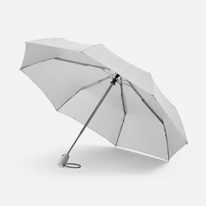 Зонт складной AOC, светло-серый заказать онлайн со своим дизайном в РПК КБ с доставкой и скидками