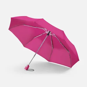 Зонт складной AOC, розовый заказать онлайн со своим дизайном в РПК КБ с доставкой и скидками