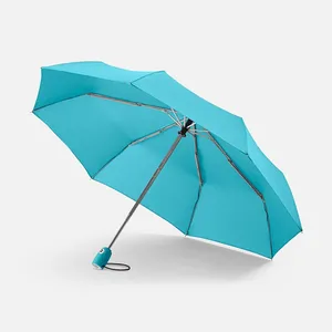 Зонт складной AOC, бирюзовый заказать онлайн со своим дизайном в РПК КБ с доставкой и скидками