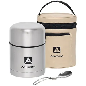 Термос для еды «Арктика 500» в чехле, стальной заказать онлайн со своим дизайном в РПК КБ с доставкой и скидками