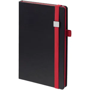 Ежедневник Ton Metal, недатированный, черный с красным заказать онлайн со своим дизайном в РПК КБ с доставкой и скидками