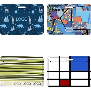 Карман для пропуска Saff Plus на заказ, горизонтальный заказать онлайн со своим дизайном в РПК КБ с доставкой и скидками