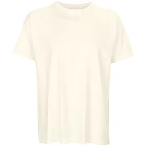 Футболка оверсайз мужская Boxy Men, молочно-белая заказать онлайн со своим дизайном в РПК КБ с доставкой и скидками