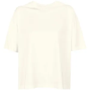 Футболка оверсайз женская Boxy Women, молочно-белая заказать онлайн со своим дизайном в РПК КБ с доставкой и скидками